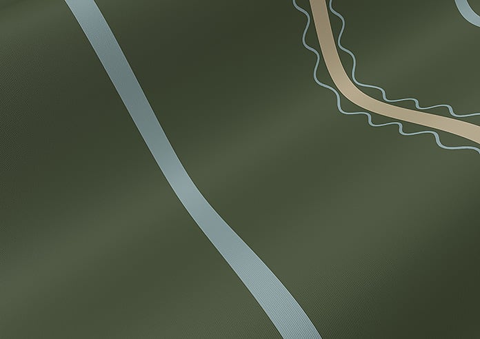 The British Stripe Co. Alfred, Chilterns No.1 - Twist&Fit Roller Blind - Image 4